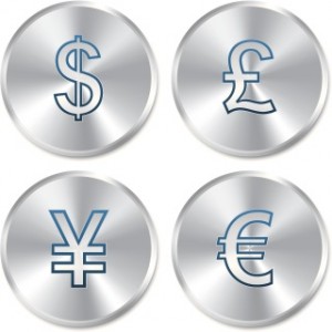 Metallic Money Buttons482339075